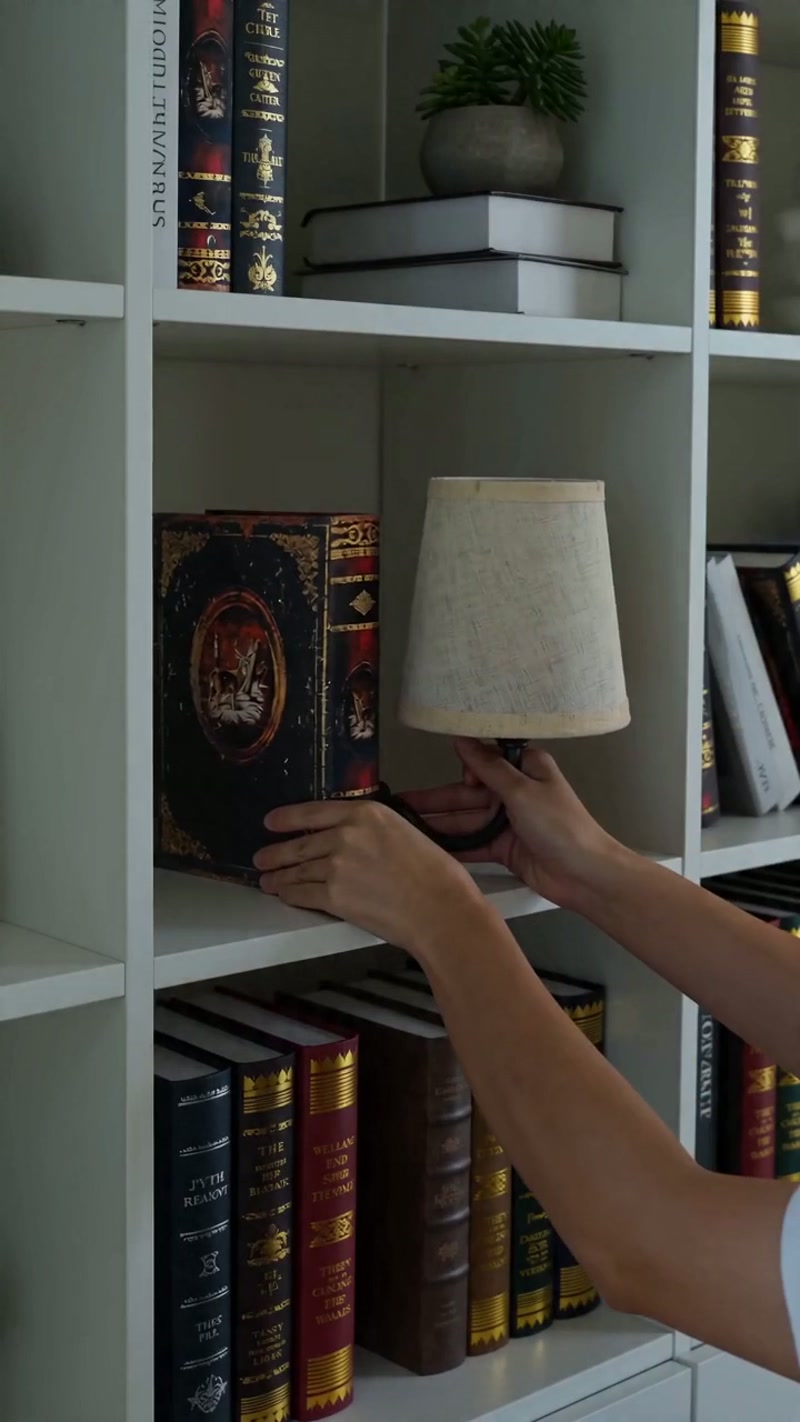 Open the cover and warm light spills out